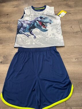Saint Eve Dinosaur 2 Piece Pajama Set Size XL (14/16) New